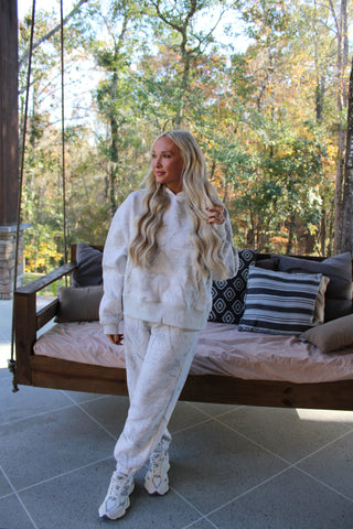 White Woodland Camo Hoodie