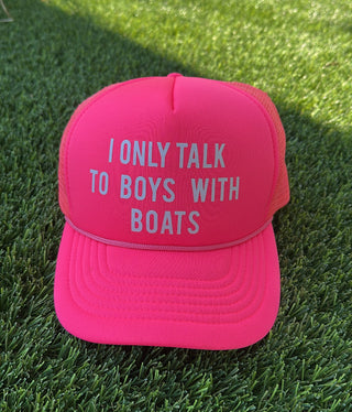 Boys with Boats Trucker Hat