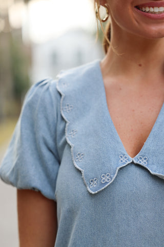 Marielle Denim Mini Dress