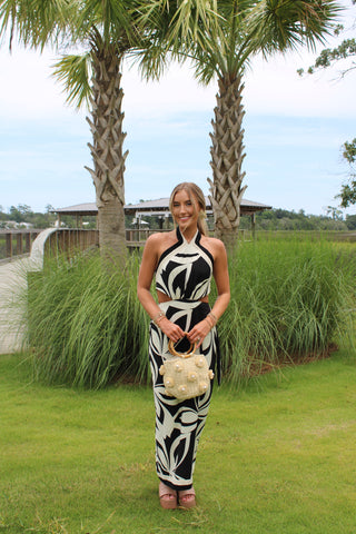 Rio Midi Dress- Black