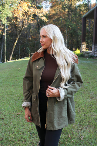Barn Jacket- Olive