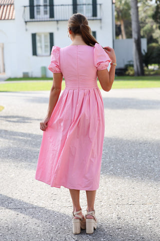 Spinola Scallop Midi Dress