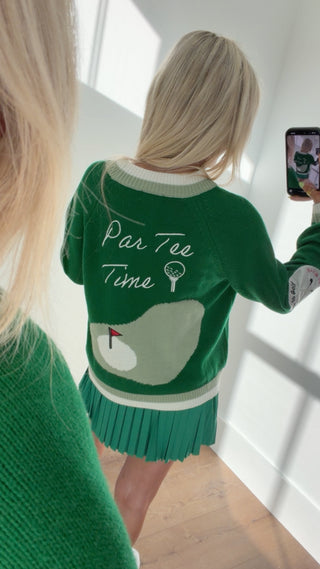 Par Tee Time Cardigan