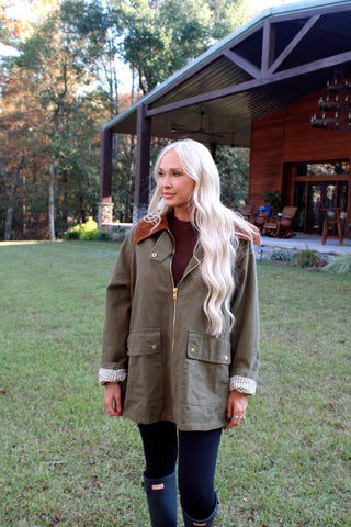 Barn Jacket- Olive