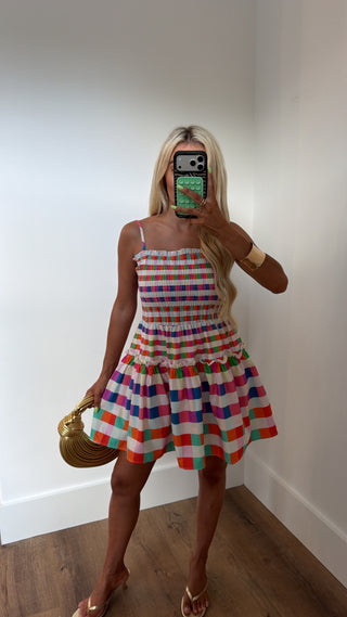 Playful Picnic Mini Dress