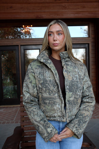 Woodland Camo Puffer