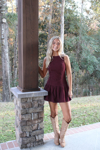 Wine Night Mini Dress