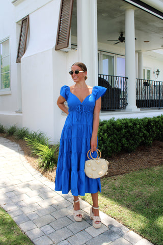 Ramsey Royal Midi Dress