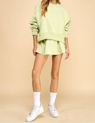 Seraphina Skort Set- Sage Green