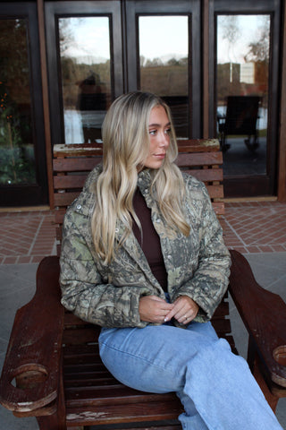 Woodland Camo Puffer