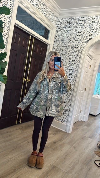 Camo Cargo Jacket