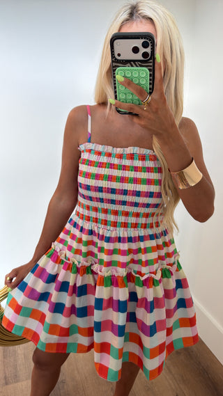 Playful Picnic Mini Dress