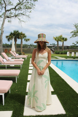 Palm Midi Dress