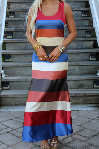 Charlie Colorblock Maxi Dress
