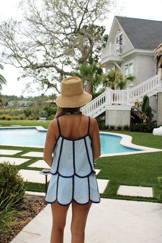 Seaside Scalloped Skirt Set