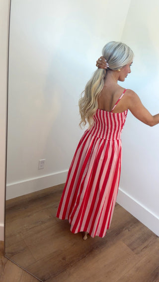 Cabana Stripe Midi