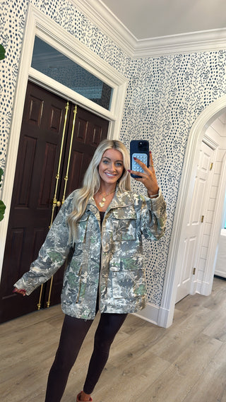 Camo Cargo Jacket
