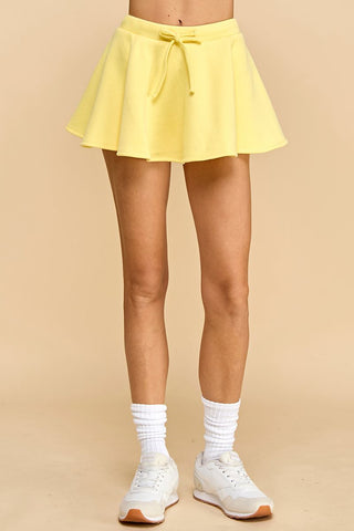 Seraphina Skort Set- Yellow