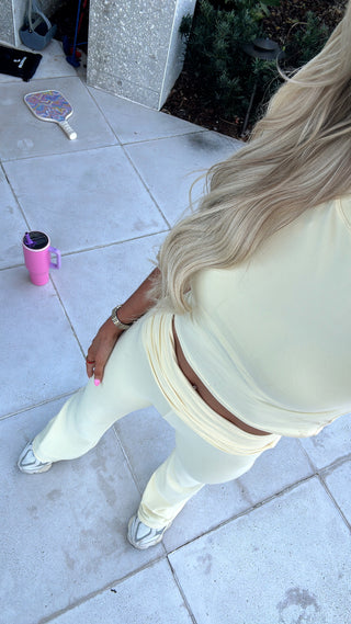 Lenny Foldover Pants Set