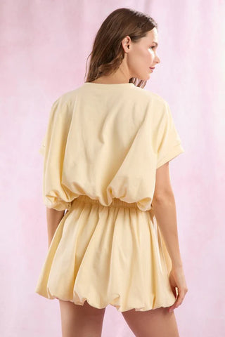 Pearl Skort Set- yellow