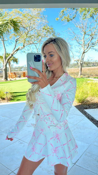 Prep and Play Bow Cardigan