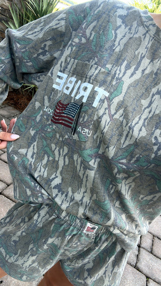 TRIBE USA Base Camp Long Sleeve- Greenleaf