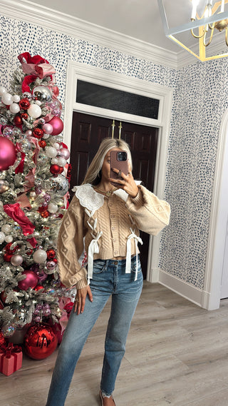 Campbell Cable Knit Cardigan