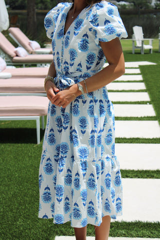 Francis Floral Midi Dress