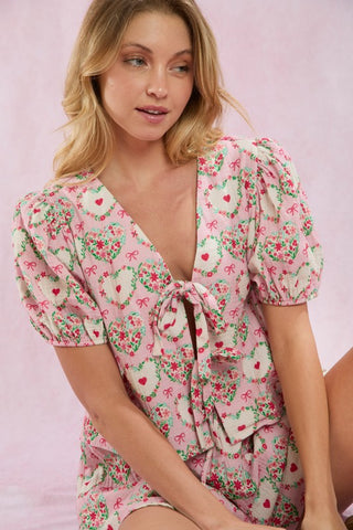 Galentine PJ Set